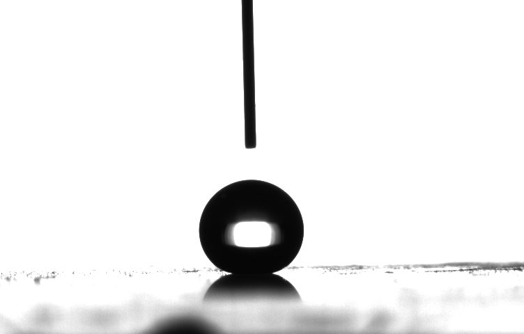 接觸角測(cè)量?jī)x及水滴角測(cè)量?jī)x圖片 超疏水接觸角值